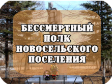 Бессмертный полк Новосельского поселения